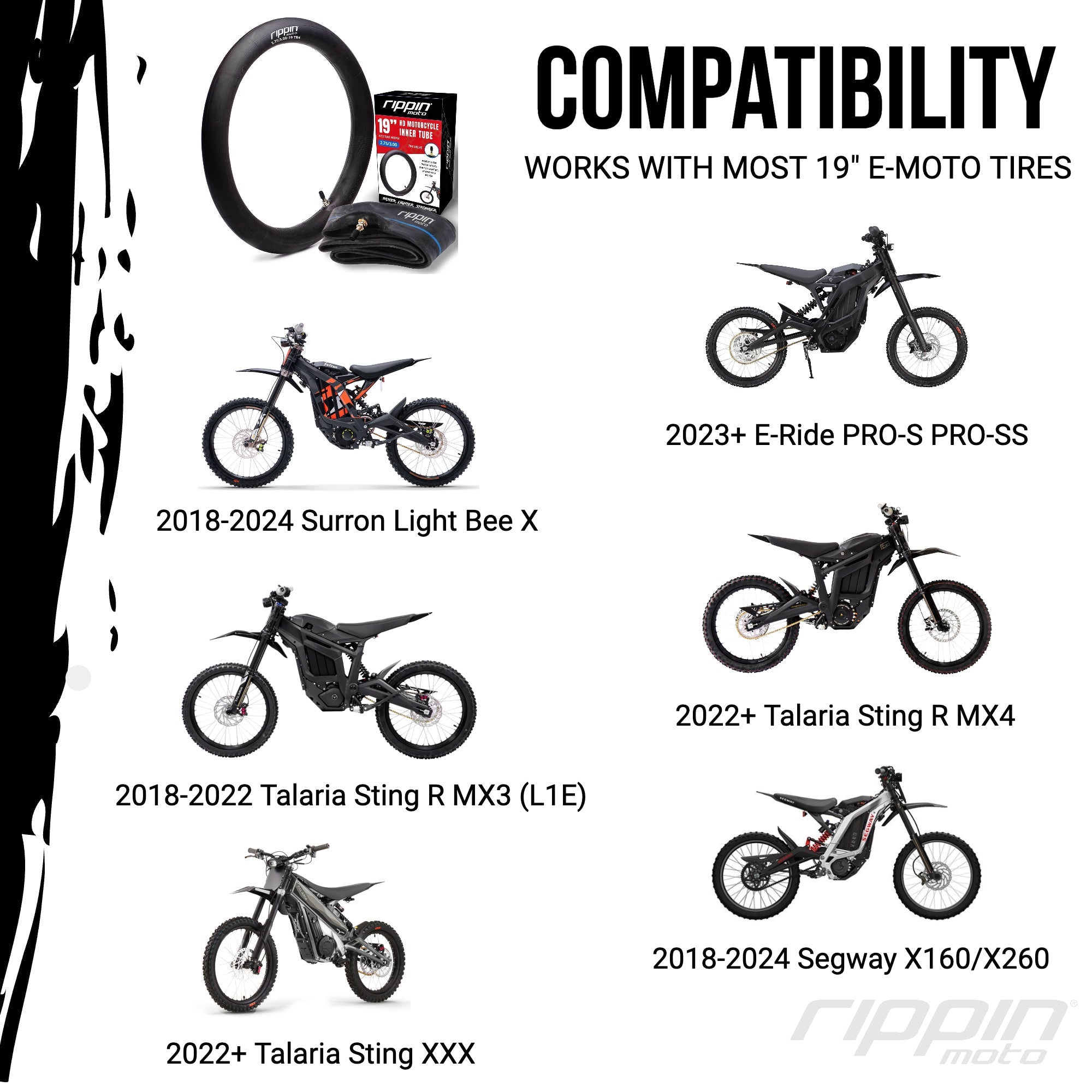 70/100-19 Motorcycle Inner Tube for Surron & Talaria E-Bikes