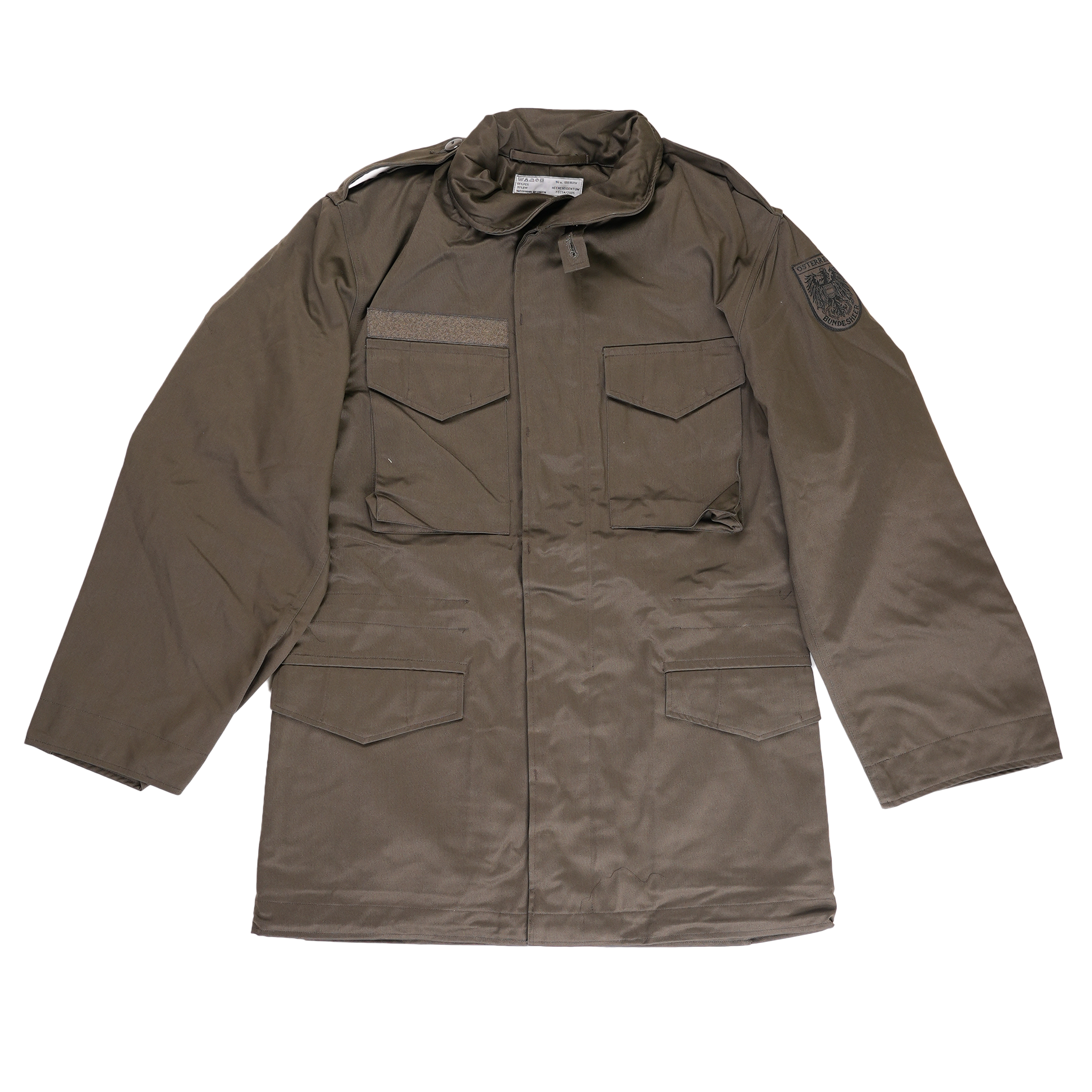 Vintage Austrian M65 Military Field Jacket