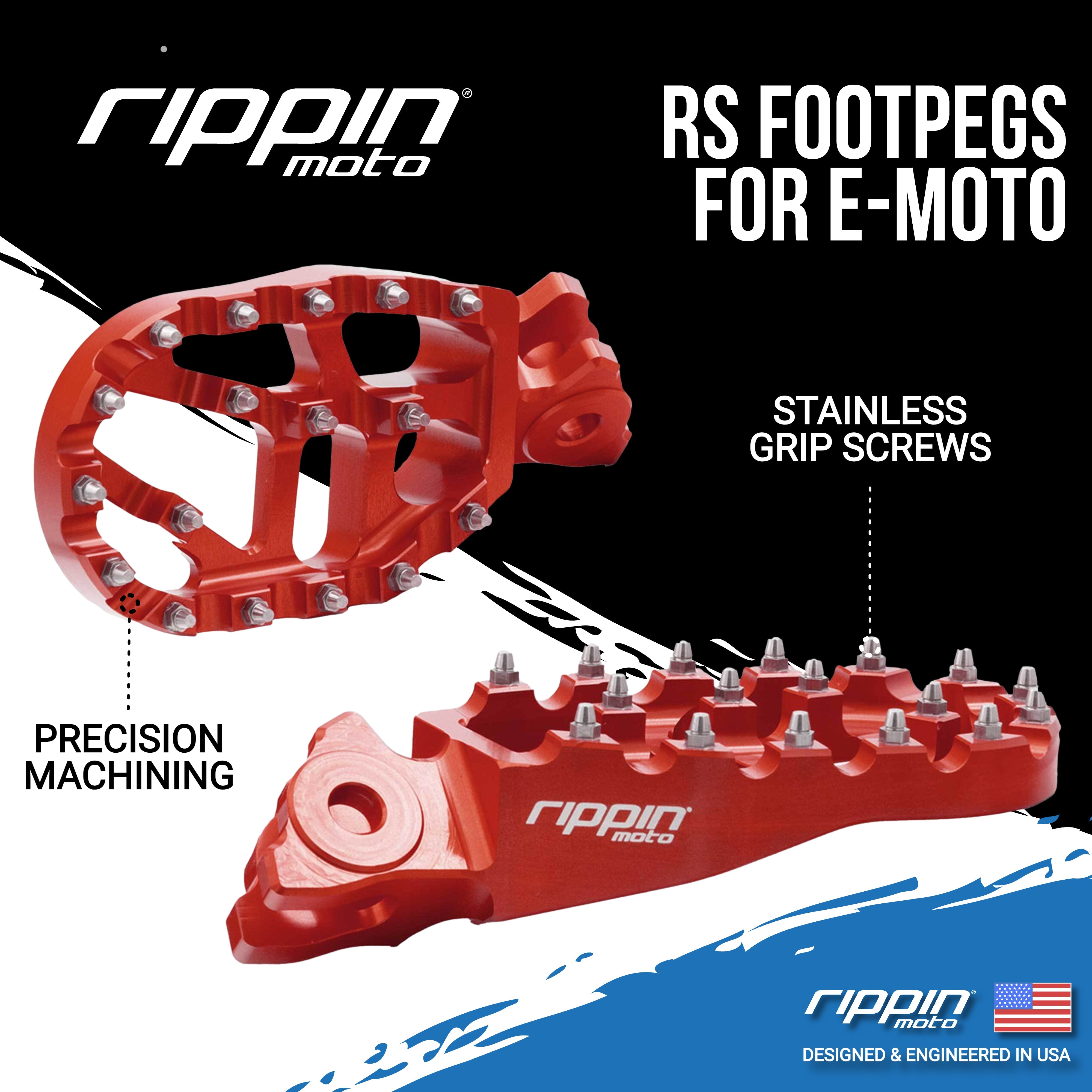 E-Moto Race Foot Pegs for Off-Roading