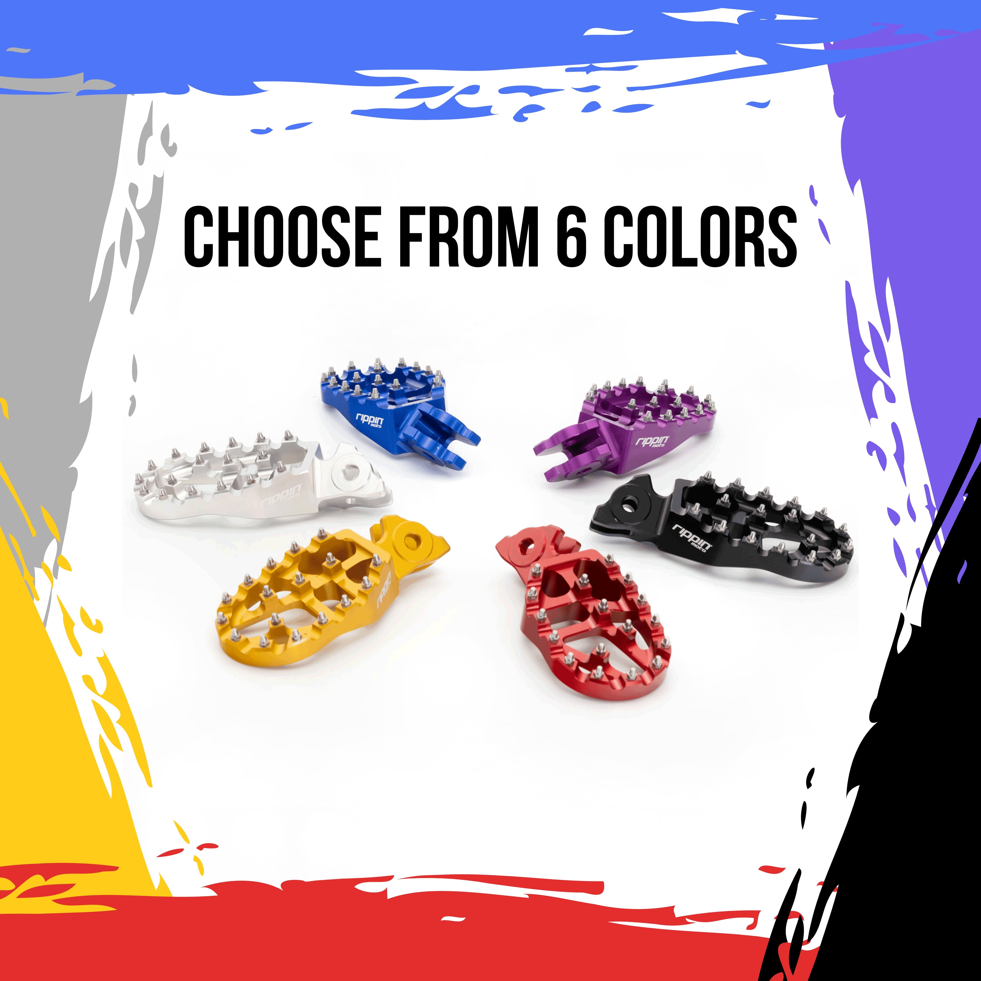 E-Moto Race Foot Pegs for Off-Roading