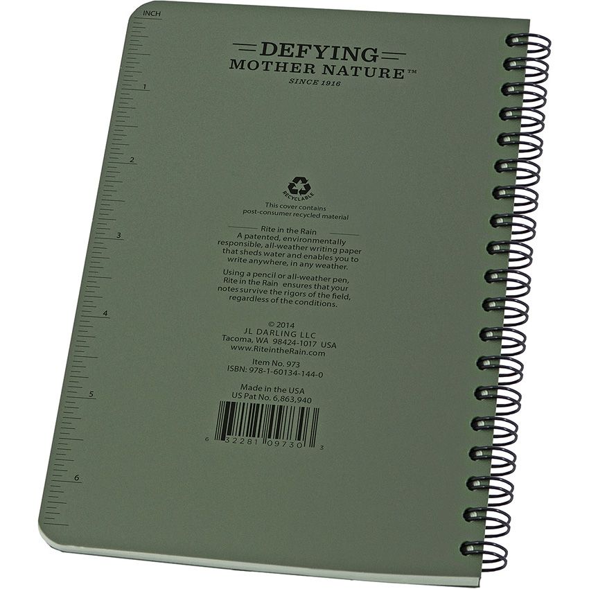 Waterproof Notebook for Outdoor Use