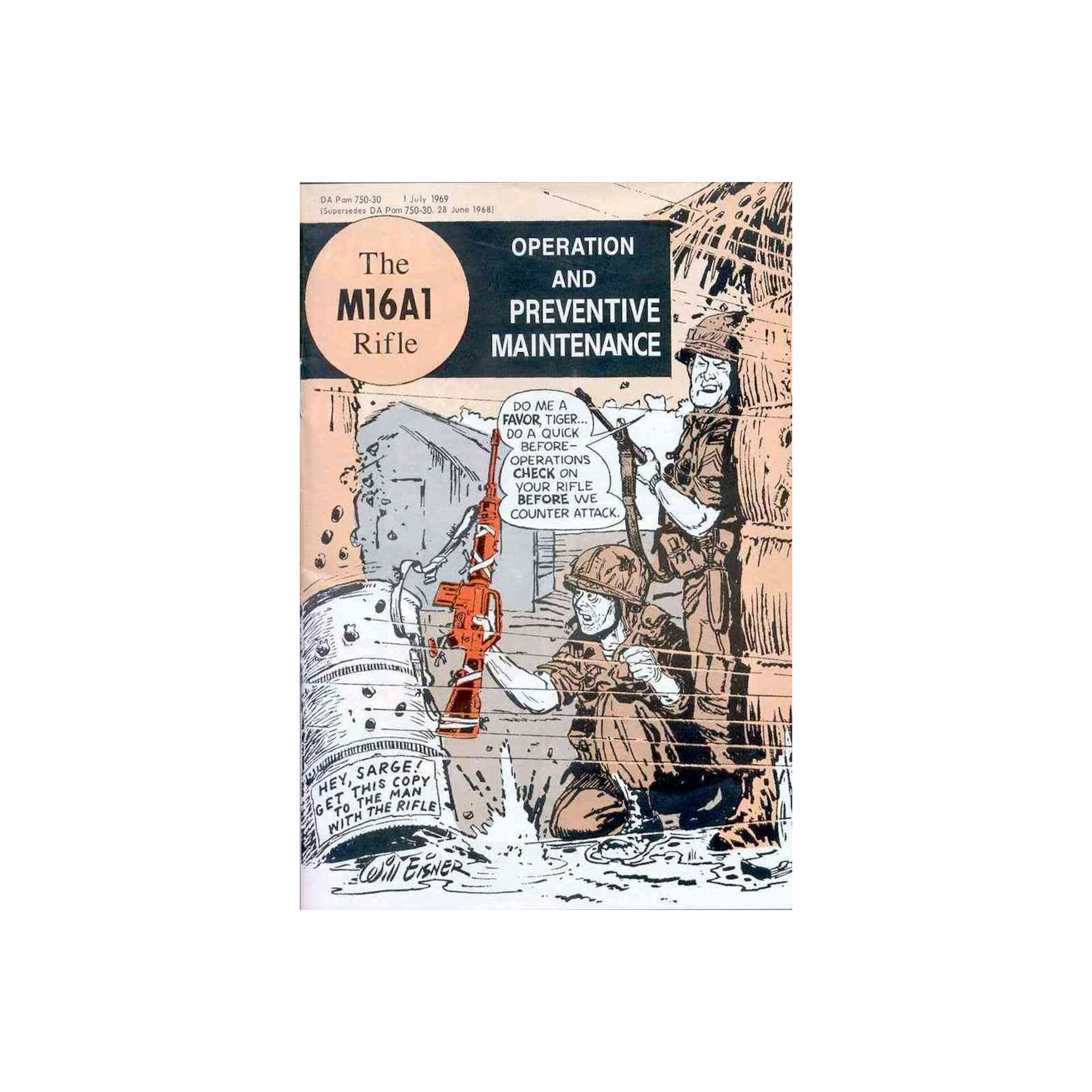 M16 Comic Book - Action-Packed Graphic Novel