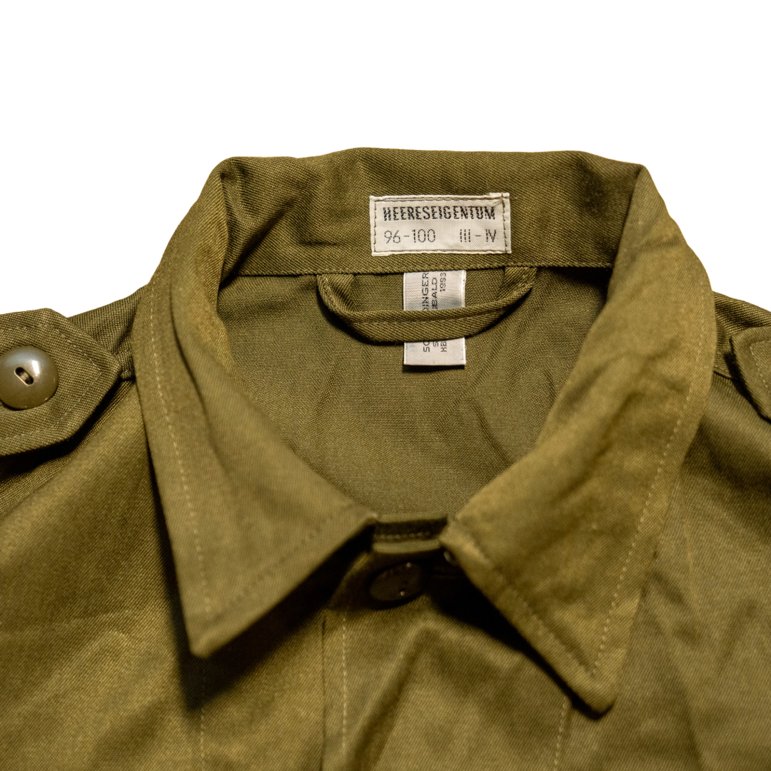 Vintage Austrian KAZ 75 Military Field Shirt